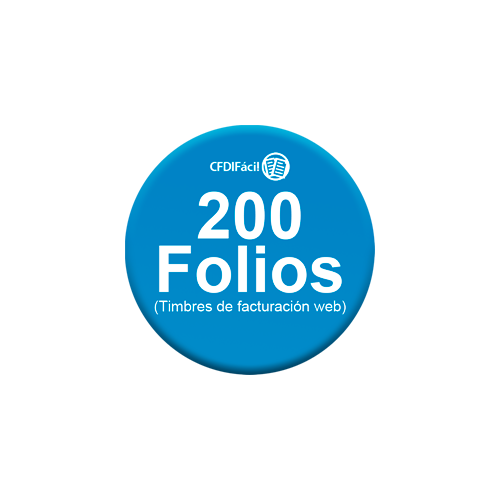 200 Timbrados para Facturación Web
